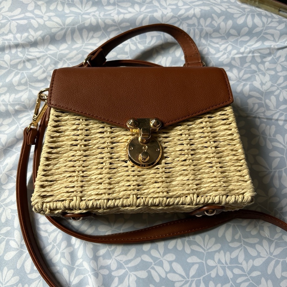 Straw square bag - Picture 2 of 7